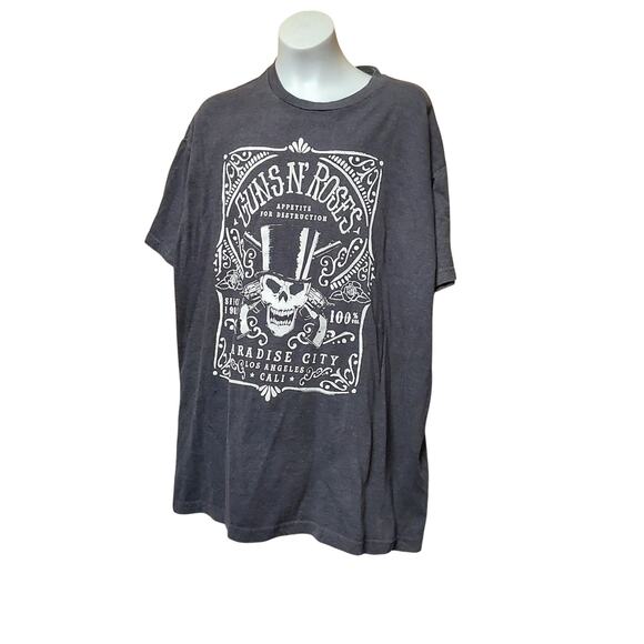 GUNS N ROSES BRAVADO SHIRT SIZE XL SHORT SLEEVE SHIRT VINTAGE - Picture 1 of 4